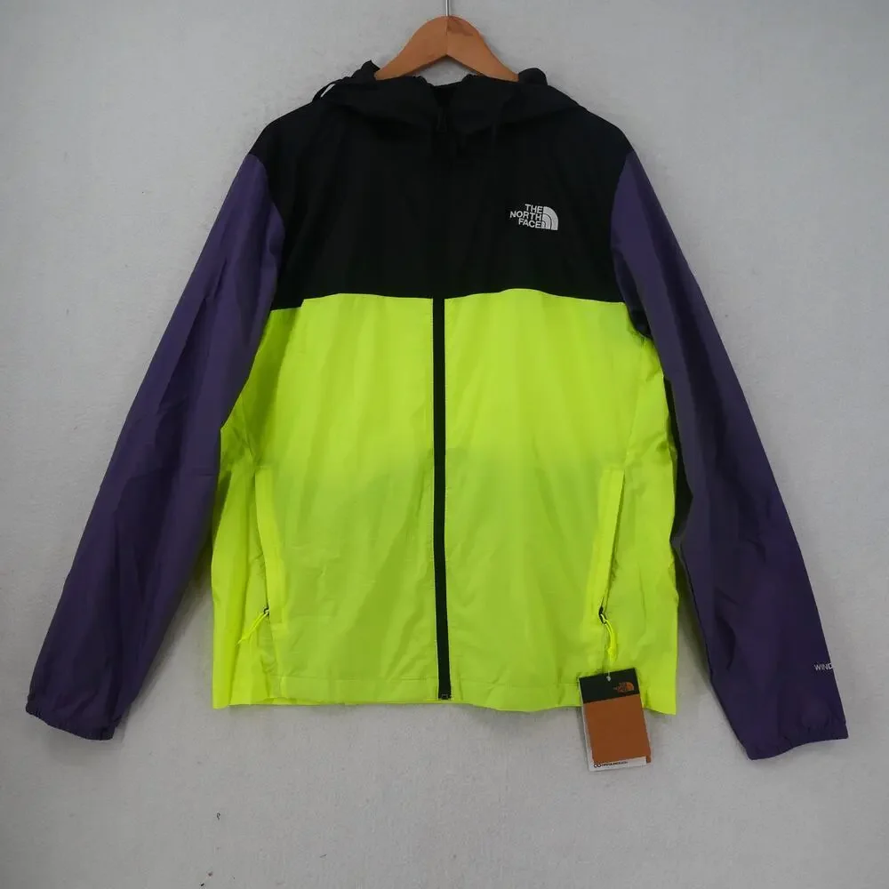NEW The North Face Men's Medium Cyclone Jacket 3  Black Yellow Water Repellant